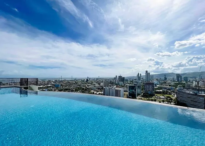 New Modern Cozy In Ayala Business Park Apartament
